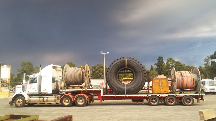 Transporting freight of all shapes and sizes