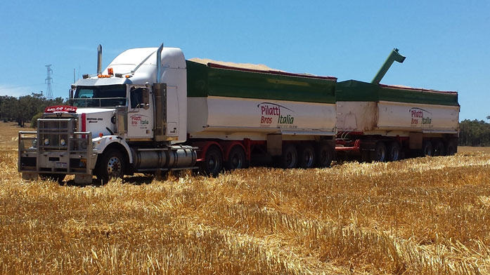 Harvest transportation